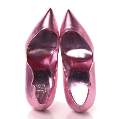 Christian Louboutin Kid Laminato Hot Chick 100 Pumps 39 Confettis 2 of 10