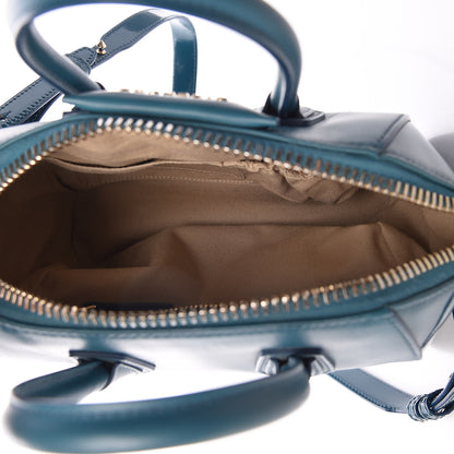 Givenchy Calfskin Patent Mini Antigona Petrol Blue 5 of 12