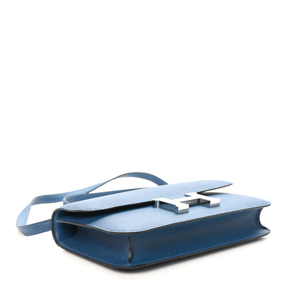 Hermes Epsom Constance Elan 25 Deep Blue 5 of 12