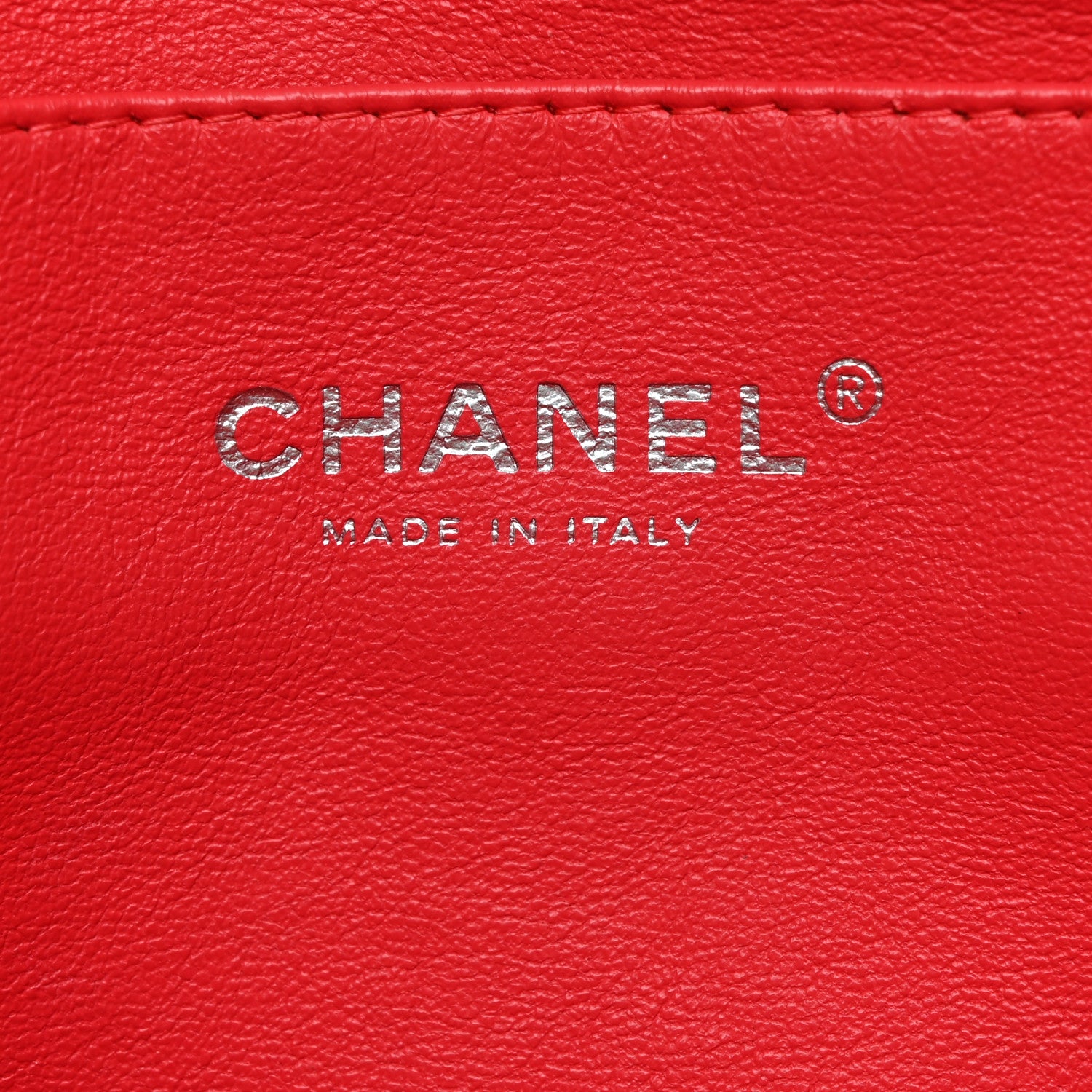 Chanel Patent Quilted Clutch with Chain Flap Dark Pink 6 of 13