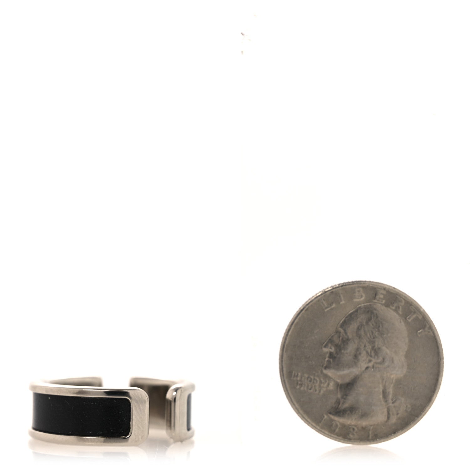 Hermes Box Olympe Ear Cuff GM Black 2 of 4