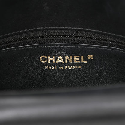 Chanel Lambskin Quilted Small CC Chic Flap Navy 7 of 13