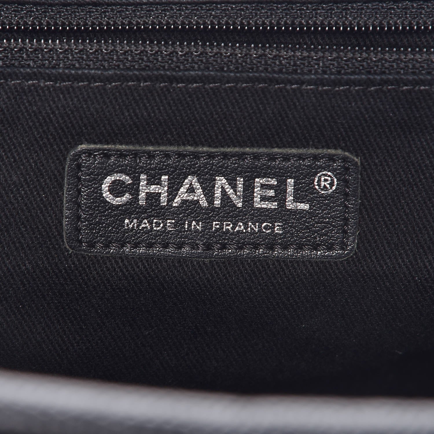 Chanel Caviar Quilted Travel Flap Tote Black 6 of 7