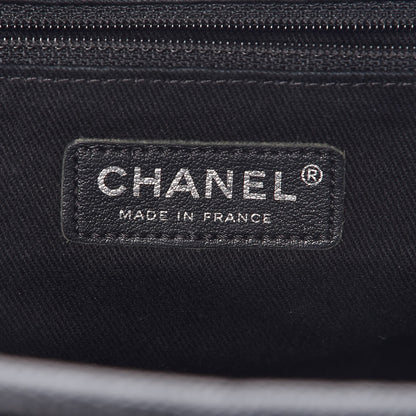 Chanel Caviar Quilted Travel Flap Tote Black 6 of 7