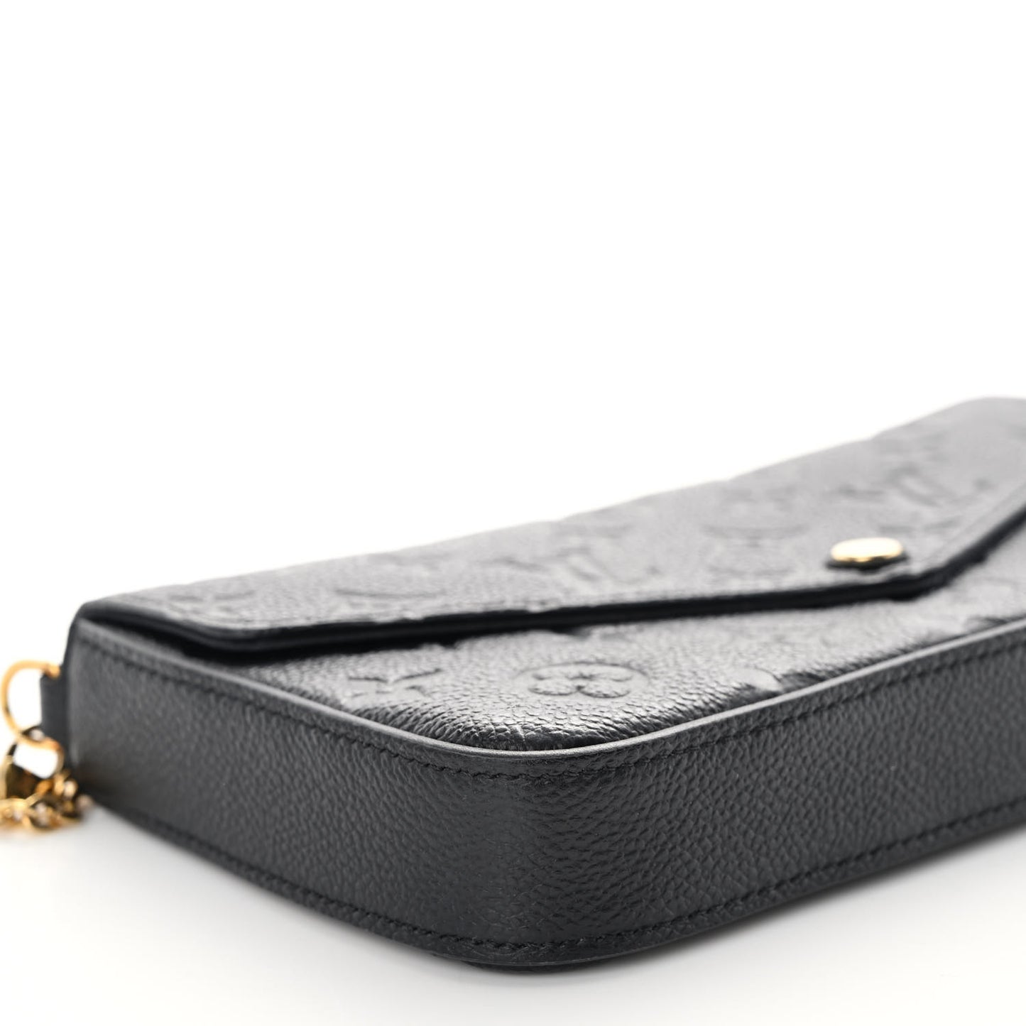 Empreinte Pochette Felicie Chain Wallet Black