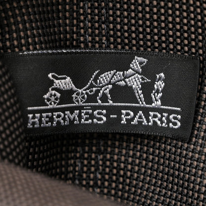 Hermes Canvas Tout Fourre PM Grey 6 of 11