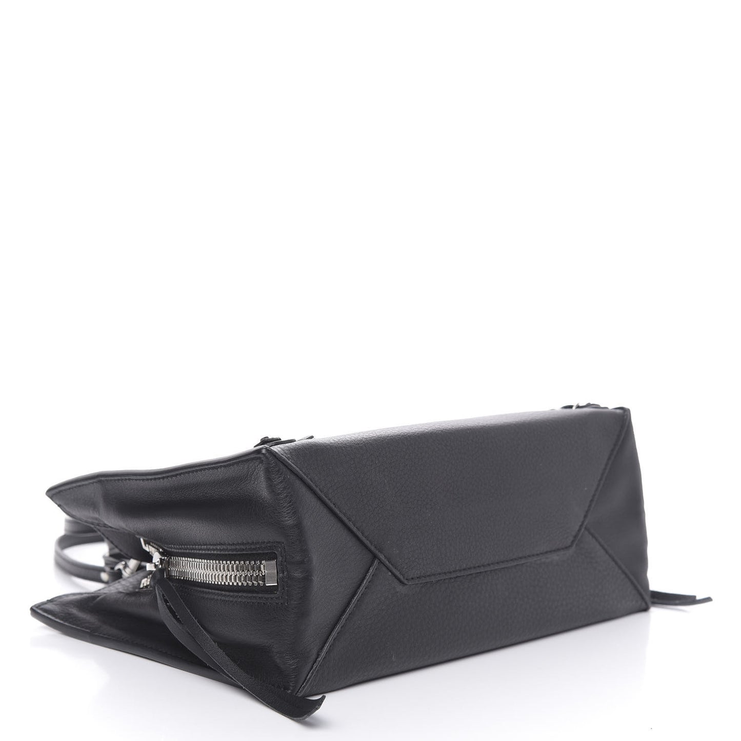 Veau Papier A6 Zip Around Tote Black