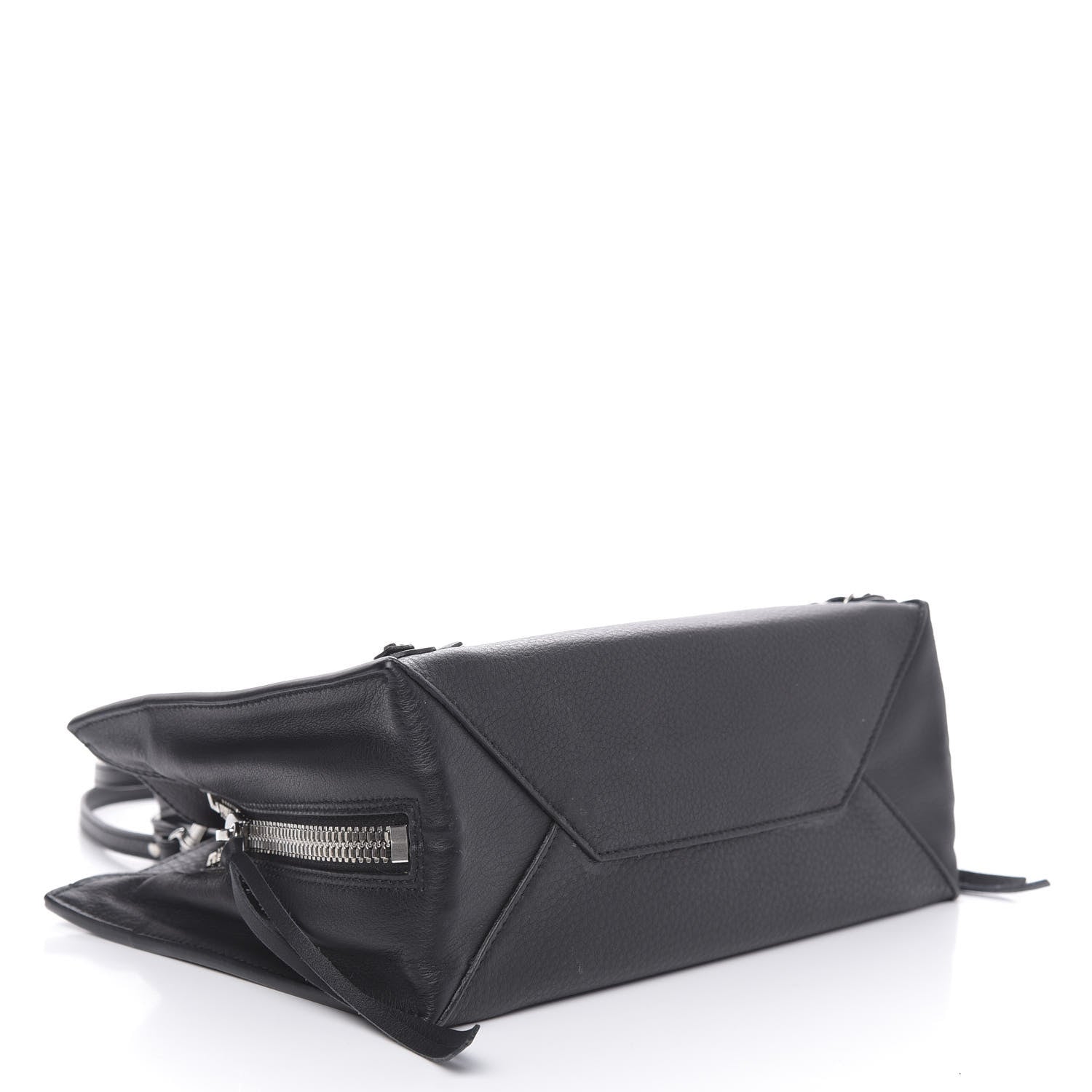 Balenciaga Veau Papier A6 Zip Around Tote Black 4 of 11