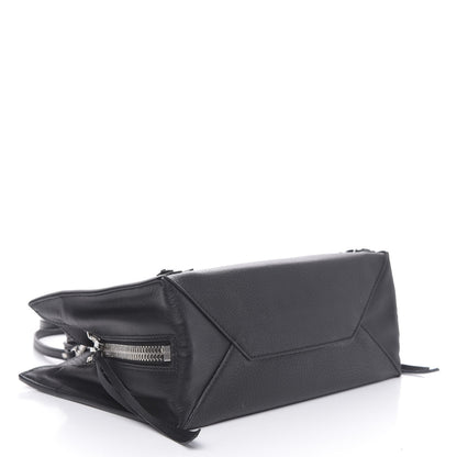 Balenciaga Veau Papier A6 Zip Around Tote Black 4 of 11