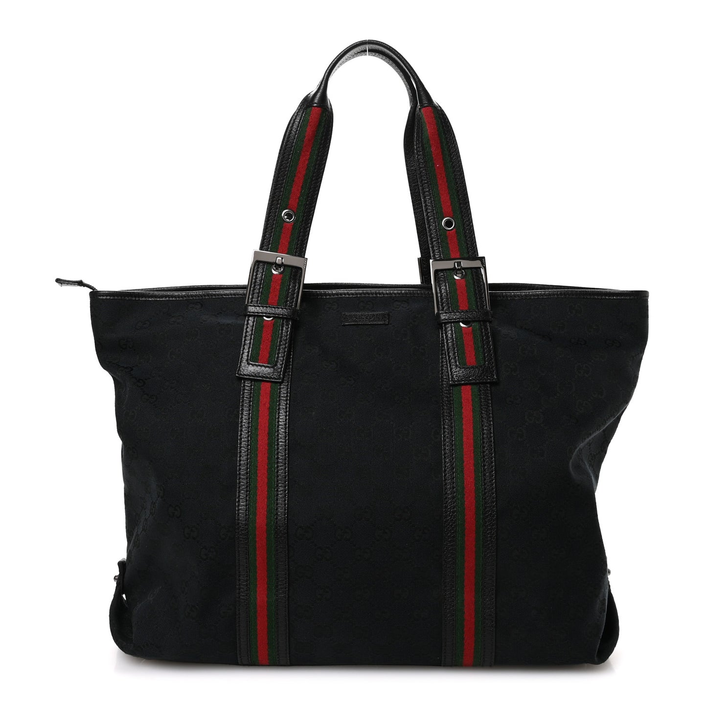 Monogram Web Large Joy Tote Black