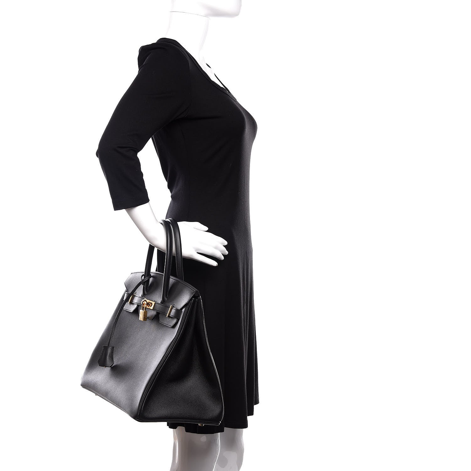 Hermes Epsom Birkin 35 Black 2 of 11