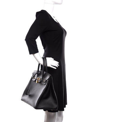 Hermes Epsom Birkin 35 Black 2 of 11