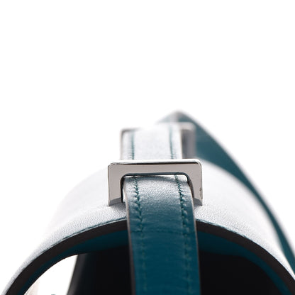 Hermes Tadelakt Constance 18 Bleu Izmir 13 of 14
