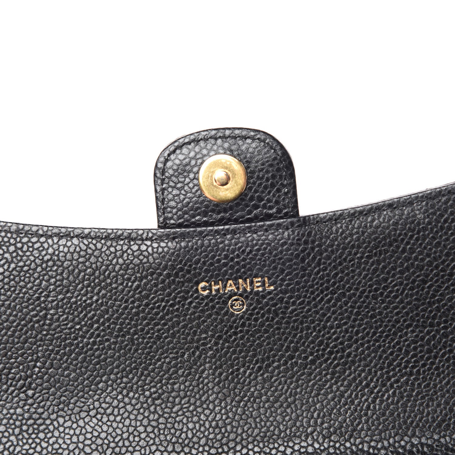 Chanel Caviar Quilted Wallet on Removable Chain Black 11 of 12