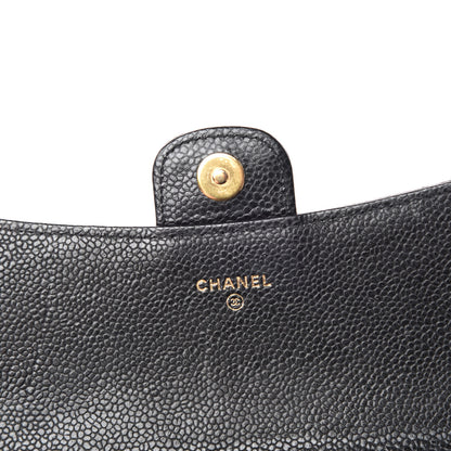 Chanel Caviar Quilted Wallet on Removable Chain Black 11 of 12