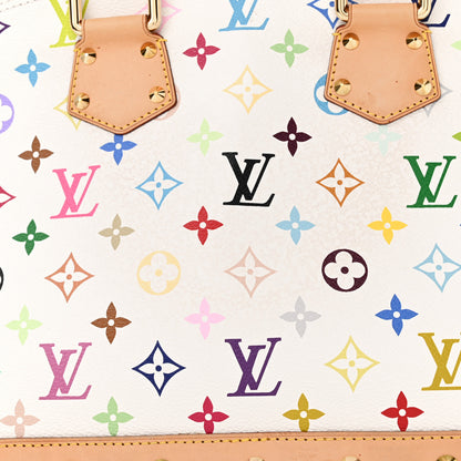 Louis Vuitton Monogram Multicolor Alma PM White 10 of 13