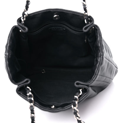 Chanel Caviar CC Timeless Shopping Tote Black 4 of 14