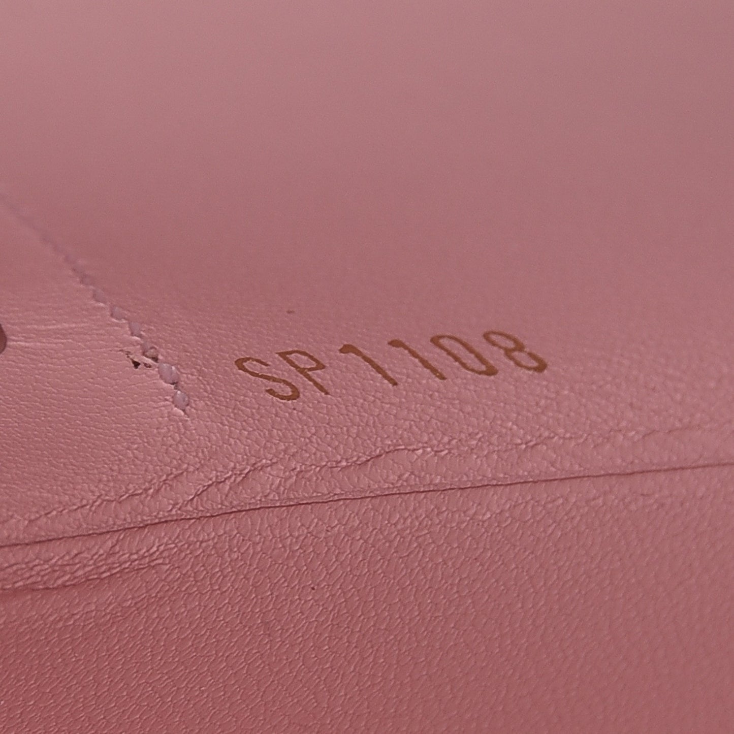 Monogram Large Kirigami Pochette Insert Rose Ballerine