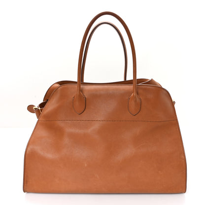 The Row Polished Saddle Calfskin Soft Margaux 17 Cuir 1 of 11