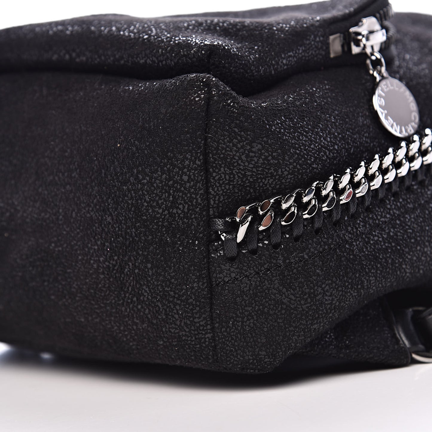 Shaggy Deer Mini Falabella Backpack Black