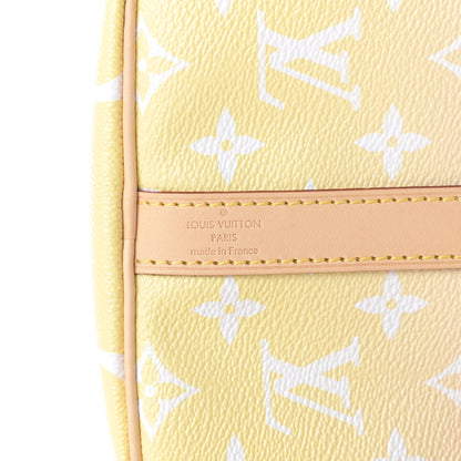 Louis Vuitton Monogram Giant By The Pool Speedy Bandouliere 25 Light Pink 6 of 11