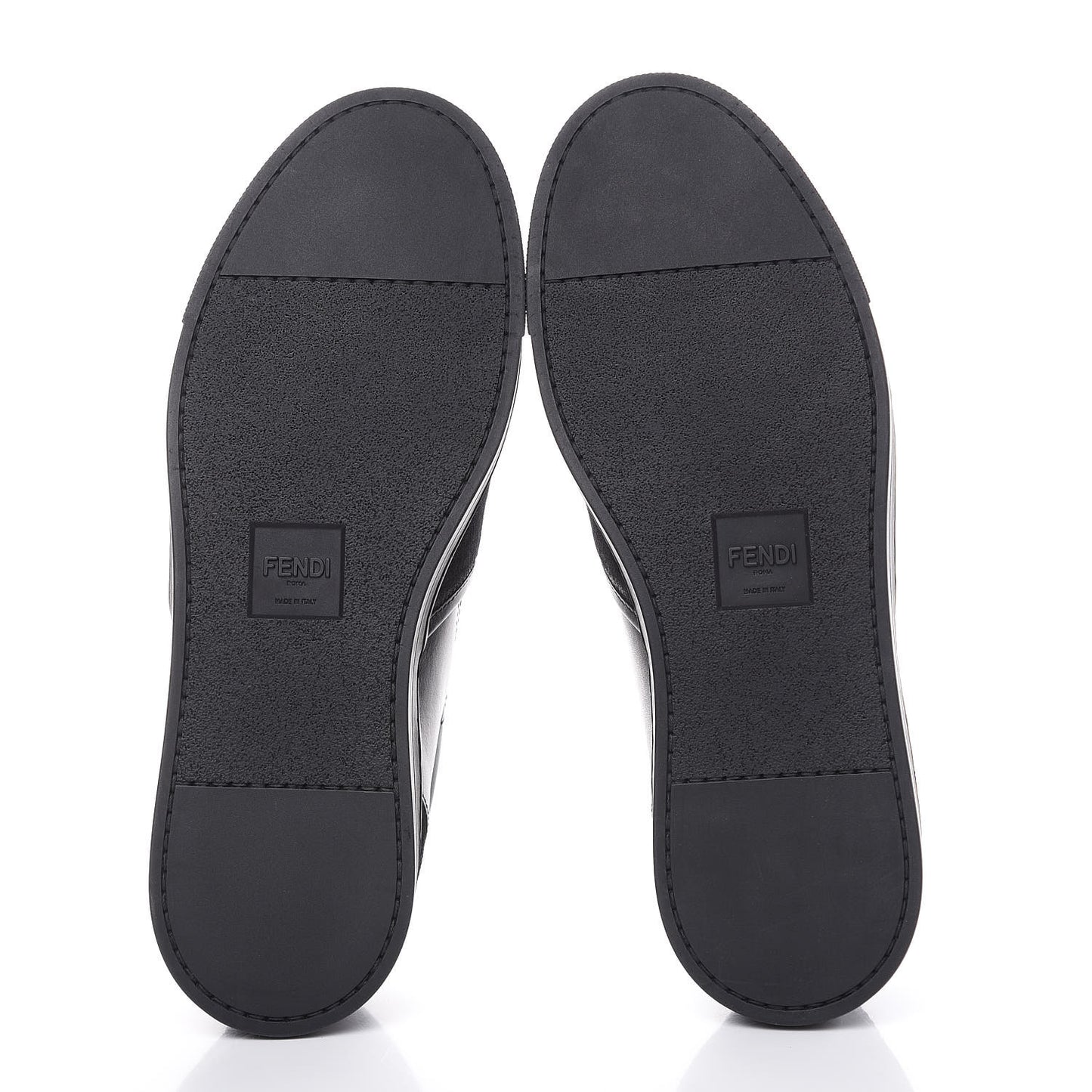 Vitello Monster Eyes Mens Slip On Sneakers 6 Black