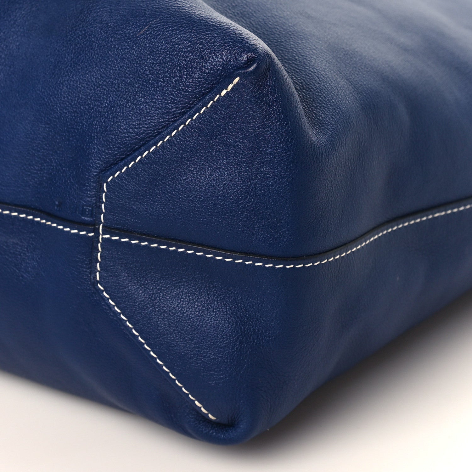 Hermes Veau Sikkim Double Sens 45 Tote Bleu Sapphire Bleu Paradis 11 of 12