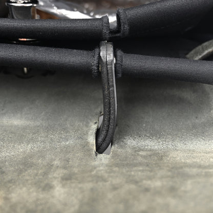 Hermes Toile Vache Calfskin Herbag 30 PM Backpack Black 10 of 11