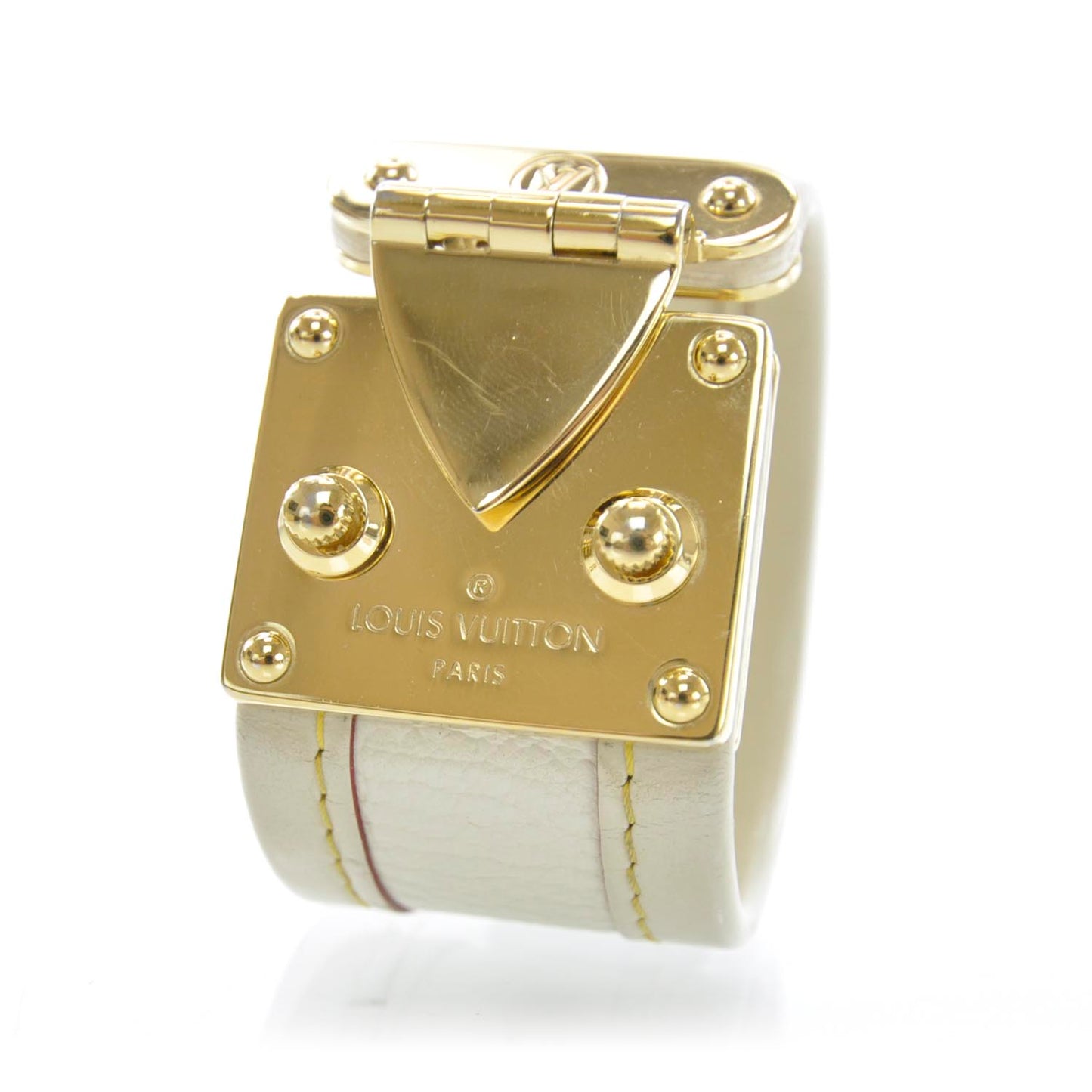 Suhali S Lock Bracelet White