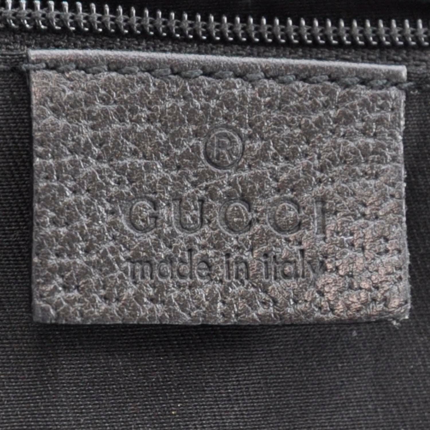 Gucci Monogram Medium Abbey Shoulder Bag Black 6 of 9