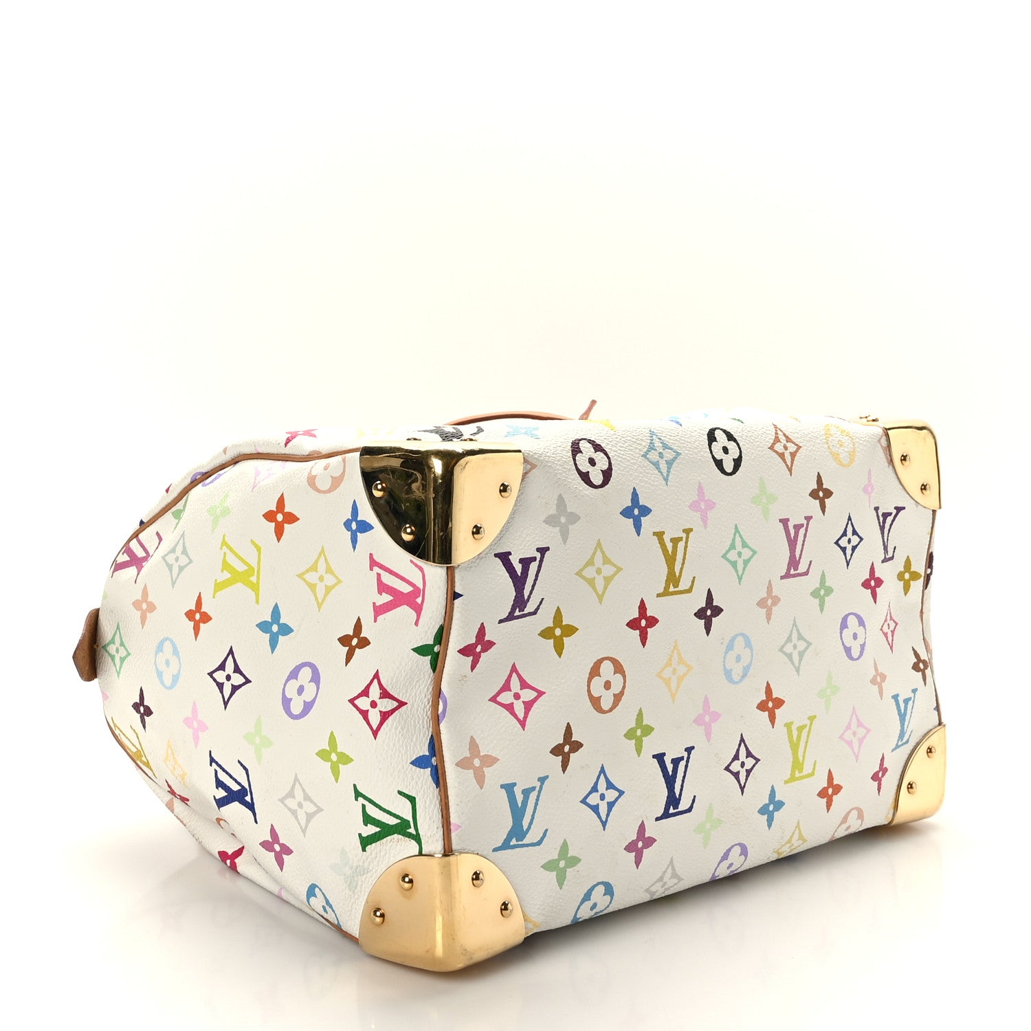 Louis Vuitton Monogram Multicolor Speedy 30 White 4 of 9