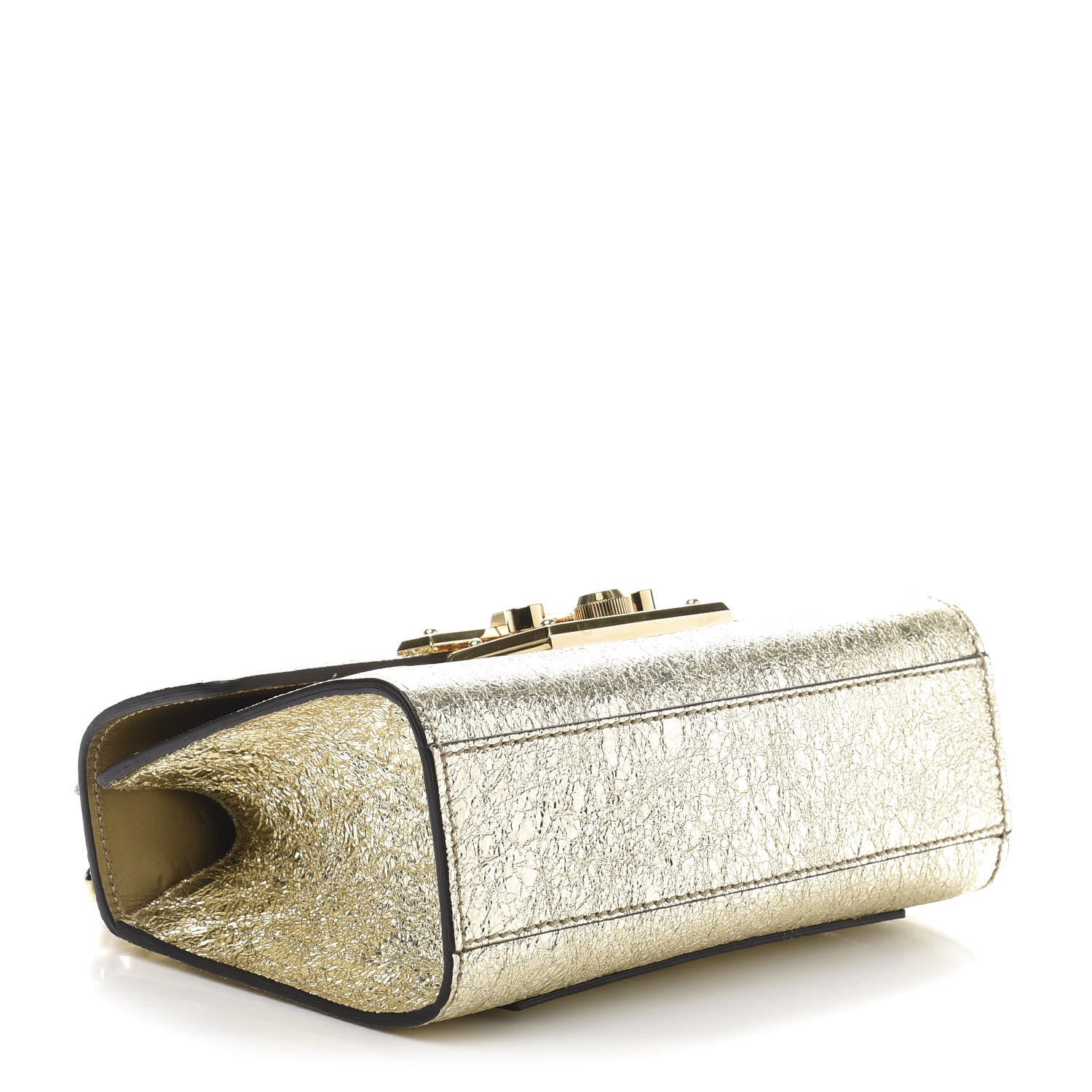 Gucci Galassia Small Padlock Shoulder Bag Platino 4 of 14
