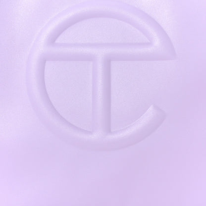 Telfar Vegan Leather Medium Shopping Bag Lavender 7 of 10