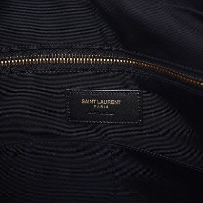 Saint Laurent Toile Classic Monogram Flat Briefcase Black 8 of 9