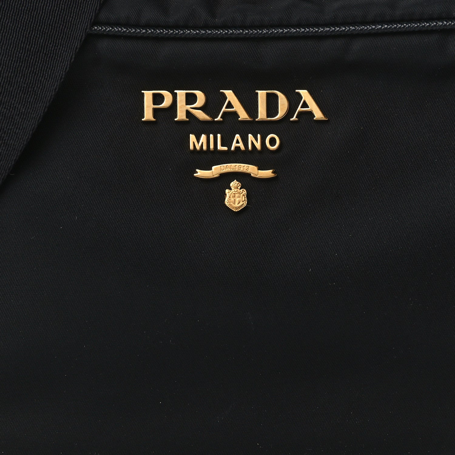 Prada Tessuto Nylon Soft Calf Camera Bag Black 7 of 9