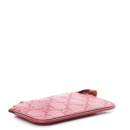 Gucci Guccissima Key Case Hibiscus Red 3 of 7
