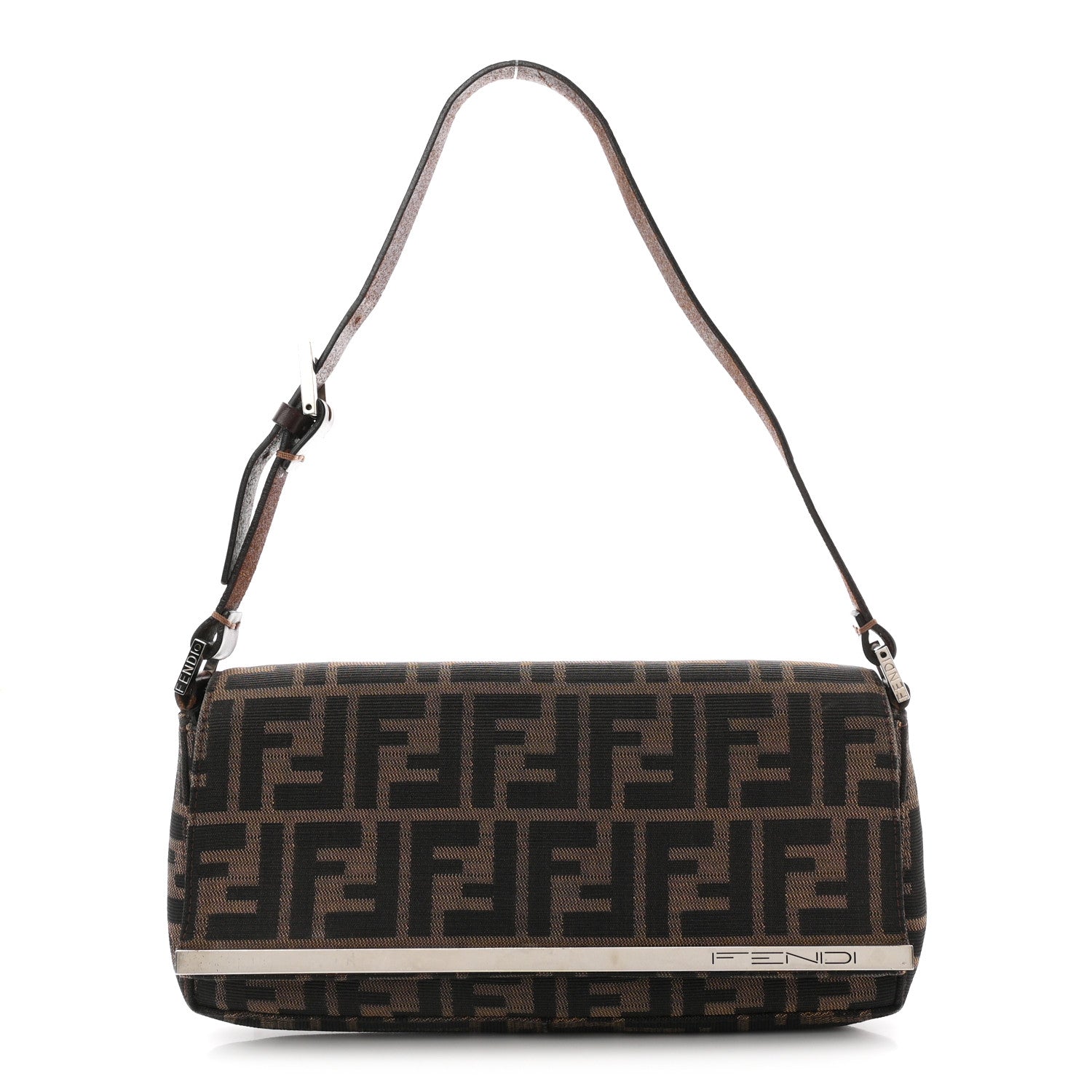 Fendi Zucca Shoulder Bag Tobacco 1 of 9