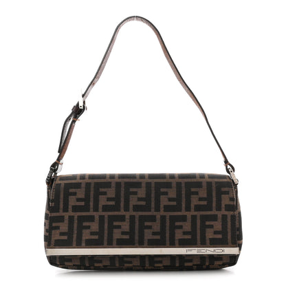 Fendi Zucca Shoulder Bag Tobacco 1 of 9