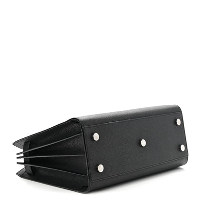 Saint Laurent Grained Calfskin Baby Sac De Jour Black 4 of 11