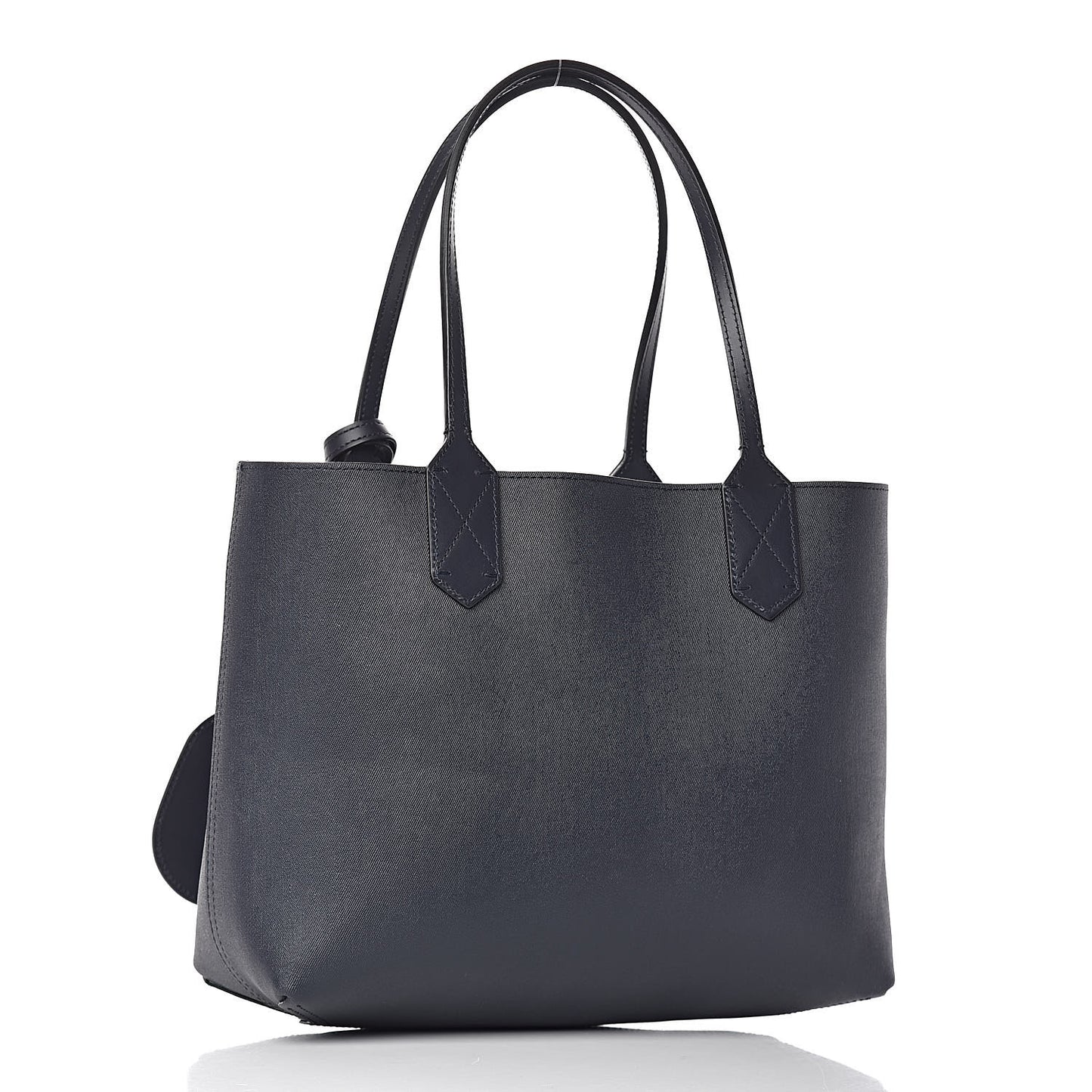 GG Supreme Monogram Blooms Small Reversible Tote Beige Blue Navy