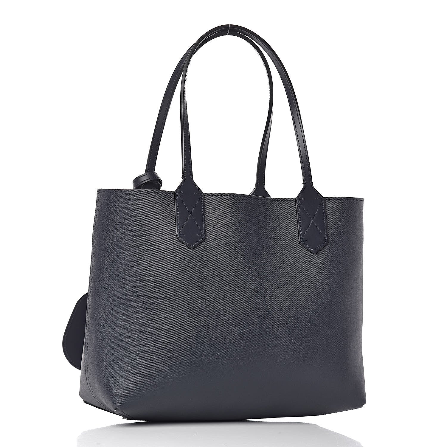 Gucci GG Supreme Monogram Blooms Small Reversible Tote Beige Blue Navy 5 of 16