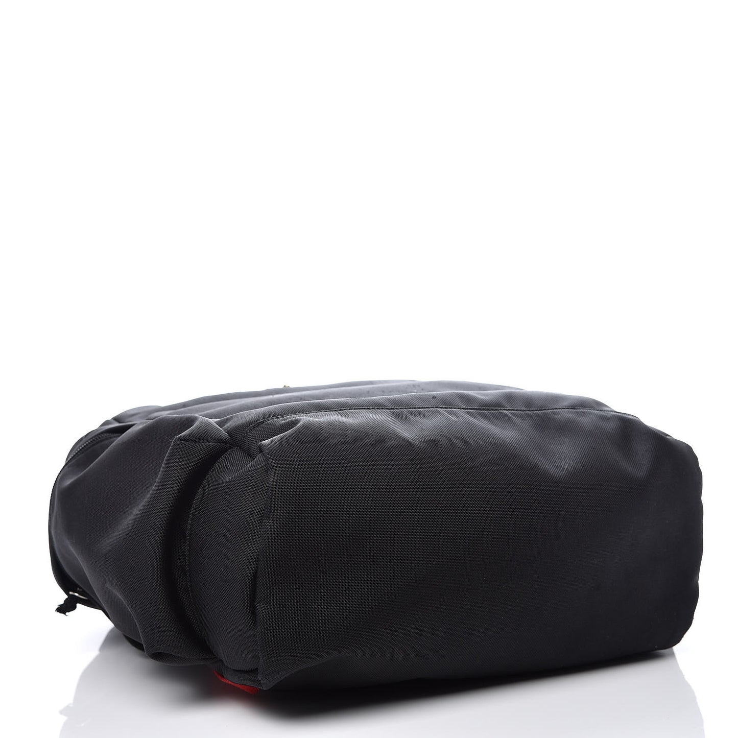 Techno Canvas Web Drawstring Backpack Black