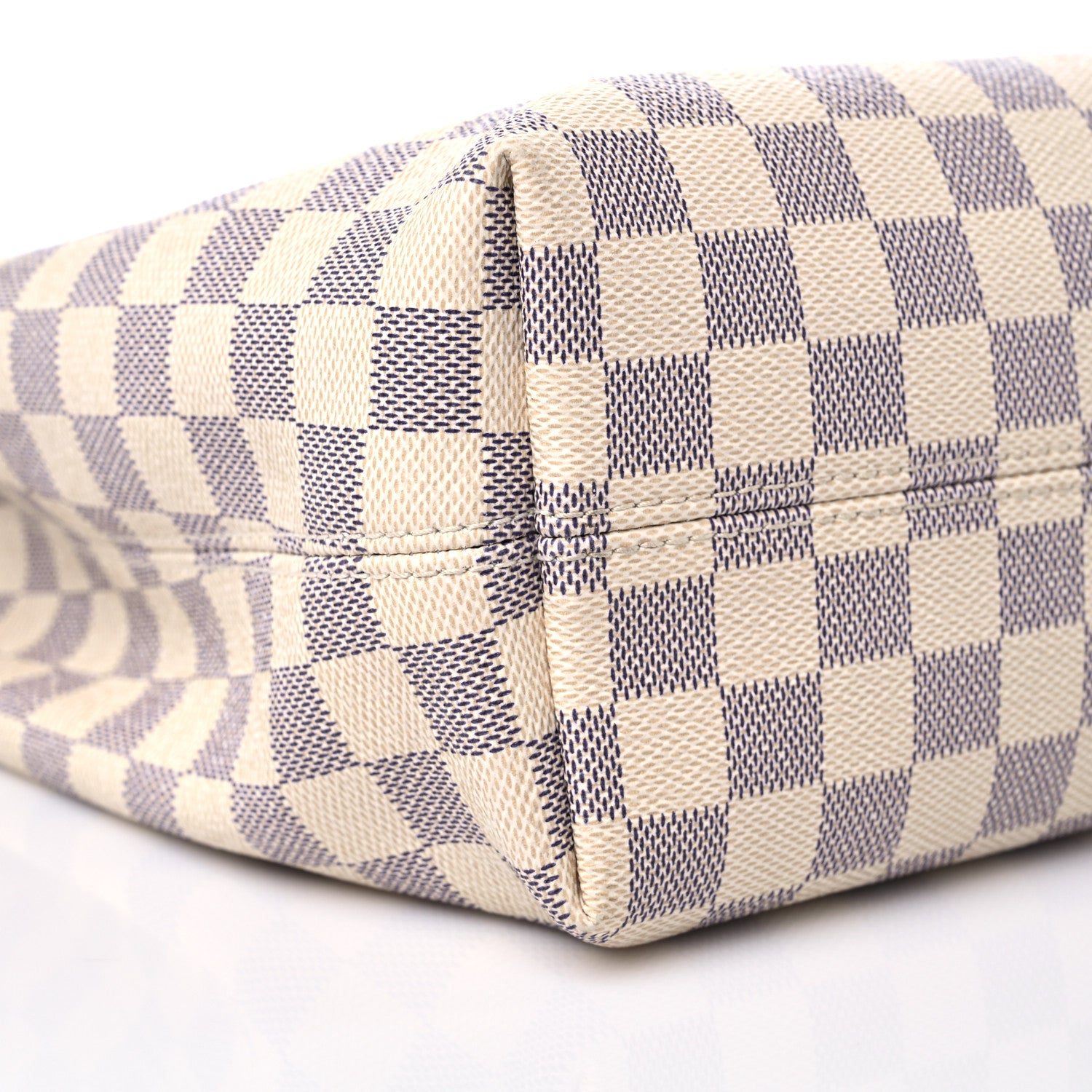Louis Vuitton Damier Azur Graceful PM Rose Ballerine 8 of 14