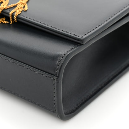 Saint Laurent Calfskin Small Classic Monogram Kate Tassel Satchel Black 12 of 15