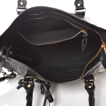 Balenciaga Agneau Classic Gold Hardware S City Black 5 of 10