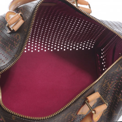 Louis Vuitton Monogram Perforated Speedy 30 Fuchsia 5 of 7