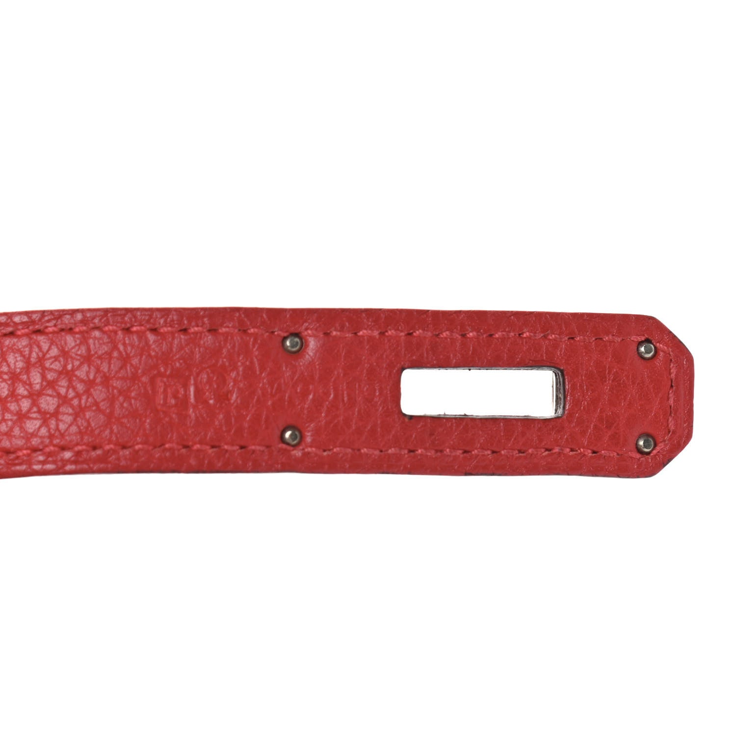 Hermes Taurillon Clemence Retourne Kelly 35 Rouge Casaque 6 of 15