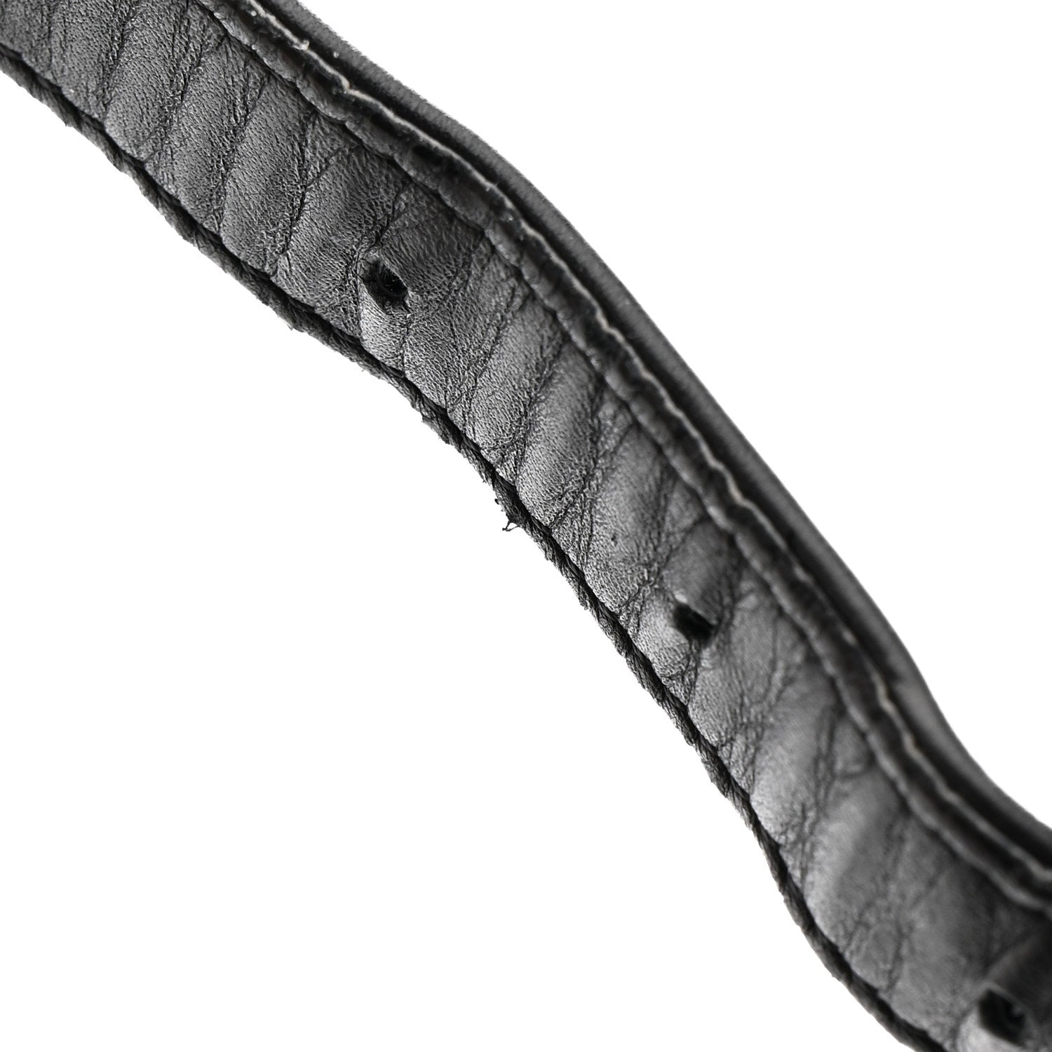Chanel Calfskin Chain 20s Signe Waist Bag Black 14 of 15