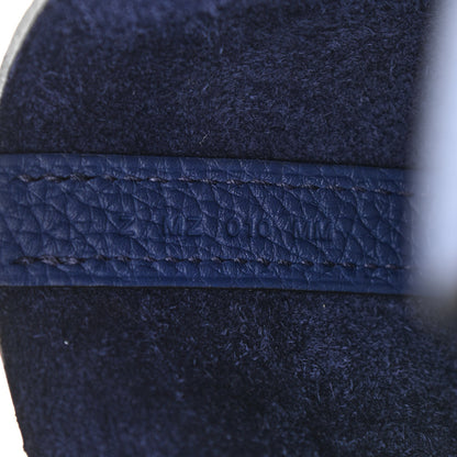 Hermes Taurillon Clemence Picotin Lock 18 PM Bleu Saphir 7 of 10