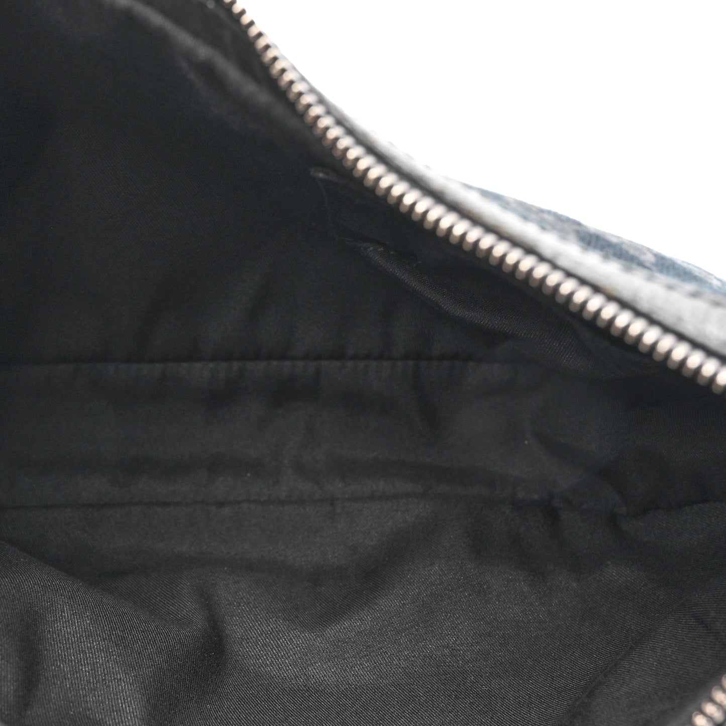 Monogram Medium Half Moon Hobo Black